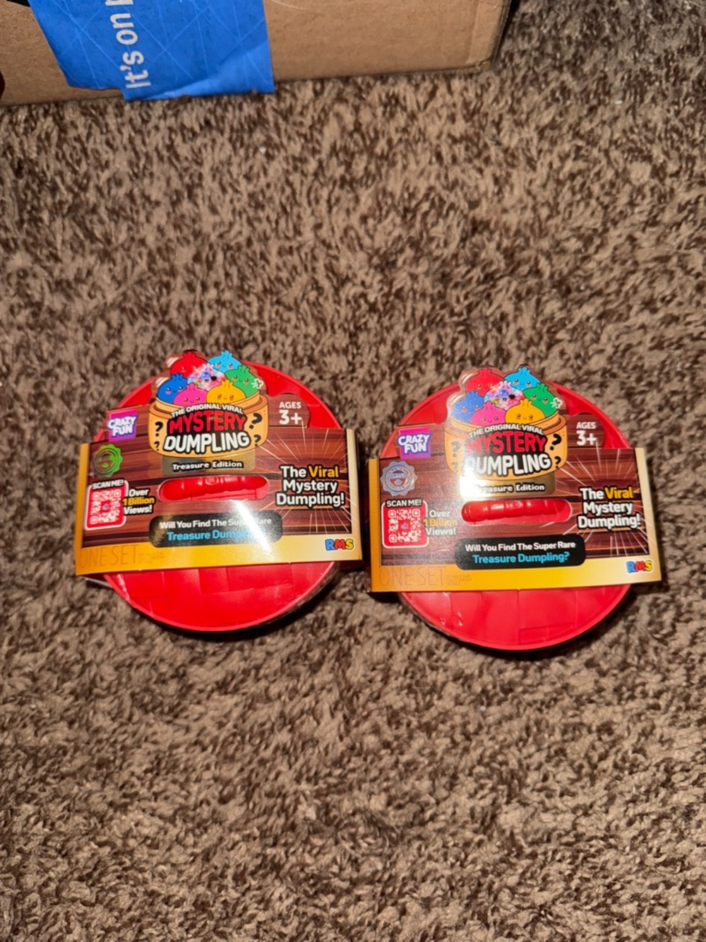 2 RMS Treasure Edition Mystery Dumplings Sealed